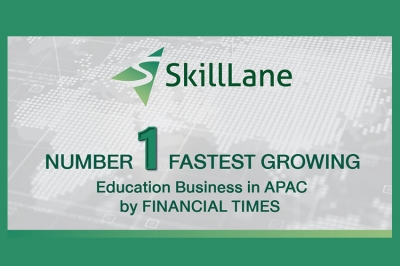 SkillLane แตะองค์กรธุรกิจการศึกษาเติบโตสูง จากการจัดอันดับของ Financial Times ประจำปี 2021