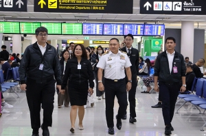 CAAT ลงพื้นที่สุวรรณภูมิ-ดอนเมือง ตรวจเข้มราคาตั๋วเครื่องบินช่วงปีใหม่ ย้ำสายการบินดูแลสิทธิผู้โดยสาร กรณีเที่ยวบินล่าช้าหรือยกเลิกตามข้อบังคับ กบร. 101