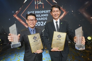 พฤกษา ตอกย้ำผู้นำวงการอสังหาริมทรัพย์ คว้า 2 รางวัลสูงสุด  Developer of the year 2024 และ Best Housing Development Bangkok