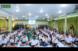 SCN จัดโครงการ “แนะแนวให้น้อง เตรียมความพร้อมสู่รั้วมหาลัย” ปีที่ 2 ณ โรงเรียนราษฎร์นิยม จังหวัดนนทบุรี