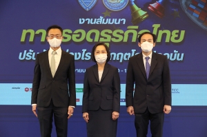EXIM BANK ร่วมเป็นวิทยากรงานสัมมนา “ทางรอดธุรกิจไทย ปรับตัวอย่างไรในวิกฤตโลกปัจจุบัน”
