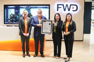 FWD ประกันชีวิต ยกระดับความปลอดภัยด้านข้อมูลสู่ระดับสากล ด้วยนวัตกรรมโมเดลขั้นสูง คว้ามาตรฐาน ISO/IEC 27001:2022