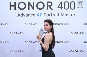 เปิดตัว HONOR 400 Series สมาร์ตโฟนเรือธงเริ่มต้นแห่งยุค AI พร้อมการถ่ายภาพด้วยกล้อง 200MP Advance AI และฟีเจอร์ AI สุดอัจฉริยะกว่า 40 แบบ