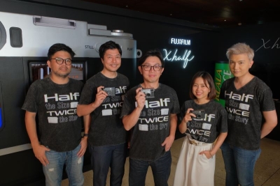 ฟูจิฟิล์ม จัดอีเวนต์ Half the Size, Twice the Story ชวนลองเล่นกล้องสุดอาร์ต “X half” เปิดมุมมองใหม่ไร้ขีดจำกัด