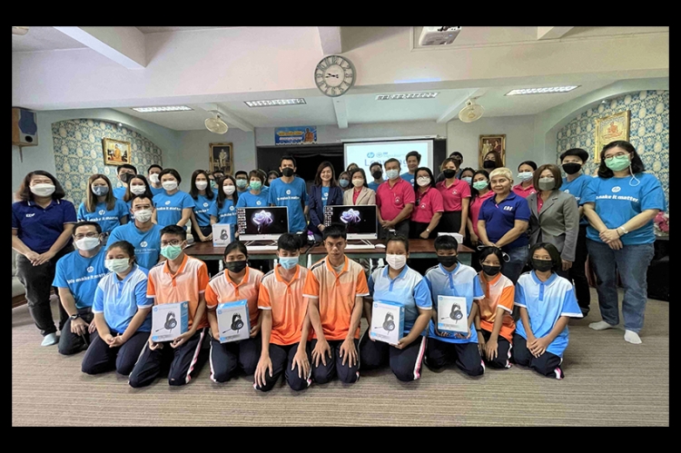 เอชพี อิงค์ (ประเทศไทย) และมูลนิธิเอชพี ห่วงใยโรงเรียนชนบทห่างไกล ร่วมกับมูลนิธิ EDF ส่งเสริมศักยภาพไอซีทีให้นักเรียน