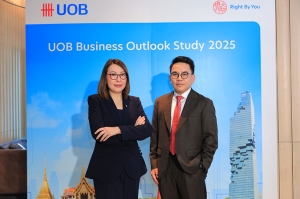 ผลสำรวจ UOB Business Outlook Study 2025 เผยภาคธุรกิจไทยมุ่งขยายโอกาสในภูมิภาค รับมือผลกระทบจากภาษีนำเข้าสหรัฐฯ