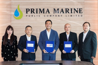 EXIM BANK สนับสนุนทางการเงินกลุ่มบริษัท พริมา มารีน สร้างพาณิชยนาวีสีเขียว ขับเคลื่อนการพัฒนาเศรษฐกิจสีน้ำเงิน