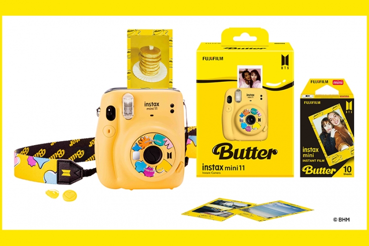 ฟูจิฟิล์มคอลแลบฯ BTS เปิดตัวกล้องอินสแตนท์คอลเลคชั่น “Butter”  มอบเป็นของขวัญคริสต์มาสและปีใหม่