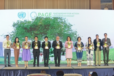 เปิดโครงการ Partnership for Action on Green Economy ในประเทศไทย (PAGE in Thailand Launch Event)