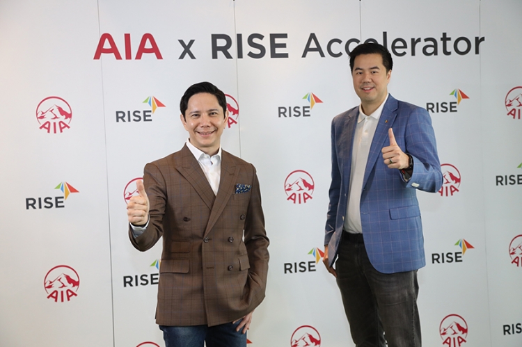 เอไอเอ ประเทศไทย ผนึกกำลัง RISE เปิดตัว “AIA x RISE Accelerator” หวังจับมือสตาร์ทอัพระดับโลก