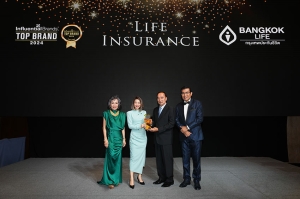 กรุงเทพประกันชีวิตคว้ารางวัล Top Influential Brand Award จากเวที 2024 Asia CEO Summit &amp; Award Ceremony