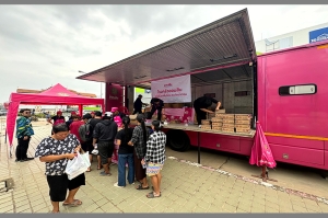 ออมสิน เปิดพิกัด “โรงครัวออมสิน” รุกเติมเสบียงช่วยชาวหาดใหญ่ต่อเนื่อง