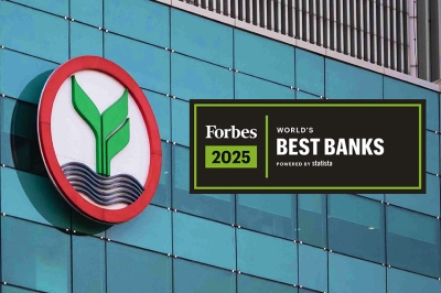 กสิกรไทย ครองแชมป์ธนาคารอันดับ 1 ของประเทศไทย จากการจัดอันดับ “World’s Best Banks 2025” โดยนิตยสาร Forbes