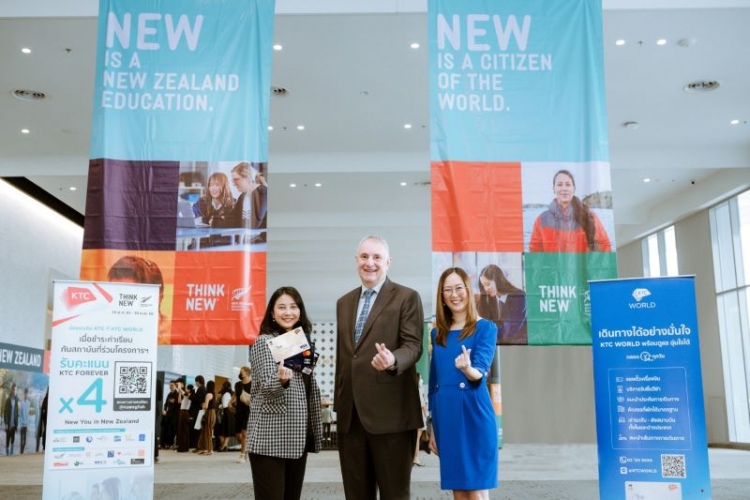 เคทีซีร่วมออกบูธในงาน New Zealand Education Fair 2022  และต้อนรับเอกอัครราชทูตนิวซีแลนด์ประจำประเทศไทย