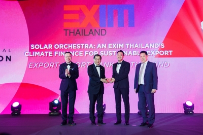 EXIM BANK คว้ารางวัล International Innovation Award 2022 ประเภท Service &amp; Solution โครงการสินเชื่อ Solar Orchestra