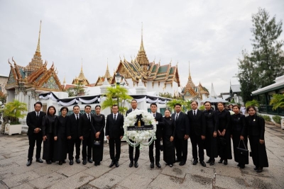 ทิพยประกันภัย น้อมถวายพวงมาลา แสดงความจงรักภักดี และรำลึกในพระมหากรุณาธิคุณสมเด็จพระนางเจ้าสิริกิติ์ พระบรมราชินีนาถ พระบรมราชชนนีพันปีหลวง