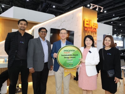 “เอกา โกลบอล” คว้ารางวัล ‘Sustainability Booth Design Award’ ในงาน “ProPak Asia 2025”