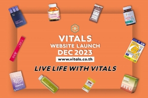 Vitals เปิดตัวแพลตฟอร์มใหม่ ตอบโจทย์โดนใจสายรักสุขภาพ ตั้งเป้าสู่อันดับหนึ่ง One Stop Shopping