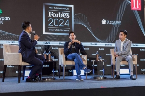 Forbes Thailand จัด The Next Tycoons 2024 ระดมผู้นำธุรกิจยุคใหม่  The FUTURPRENEUR เปิดมุมมองใหม่ องค์ความรู้ใหม่ สู่ปรัชญาแห่งความสำเร็จยุคดิจิทัลฉบับ The Next Tycoon 2024 