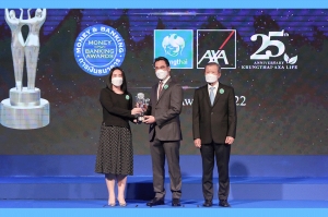กรุงไทย-แอกซ่า ประกันชีวิต คว้ารางวัลเกียรติยศ 2 ปีซ้อน  จาก Money &amp; Banking Awards 2022