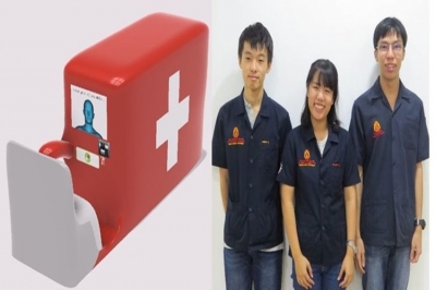 นวัตกรรม Healthy Hub เครื่องจ่ายยาอัตโนมัติ ผลงาน &quot;นักศึกษาไทย&quot;ชนะการประกวดนวัตกรรมที่ประเทศจีน