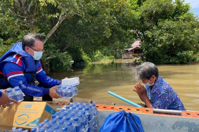 ทิพยประกันภัย ลงพื้นที่ช่วยเหลือผู้ประสบภัยน้ำท่วม จังหวัดพระนครศรีอยุธยา