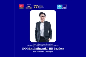 ประธาน HR บมจ.กรุงไทย–แอกซ่า ประกันชีวิต  ติด 1 ใน 100 Most Influential HR Leaders from Southeast Asia Region จากสถาบันระดับสากล  ETHR World Sout