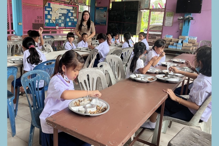 ร่วมเติมเต็มความสุขในโรงเรียนที่ขาดแคลนกับโครงการปรับปรุงโรงอาหารกับมูลนิธิ EDF