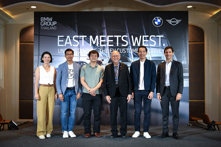 บีเอ็มดับเบิลยู กรุ๊ป ประเทศไทย เชิญสองกูรูยานยนต์ไฟฟ้าแชร์ประสบการณ์ต่างทวีปใน East meets West: Understanding the EV Customer Journey