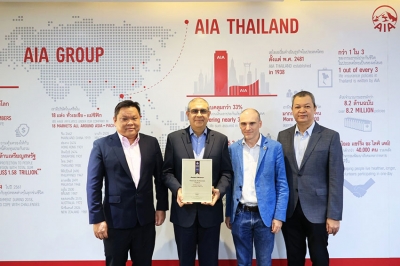 เอไอเอ ประเทศไทย คว้ารางวัล Asia Pacific Property Awards 2024-2025