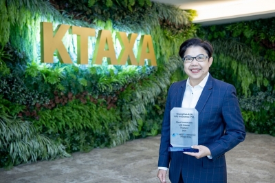 กรุงไทย–แอกซ่า ประกันชีวิต คว้ารางวัลระดับโลกด้านความยั่งยืน จาก World Economic Magazine