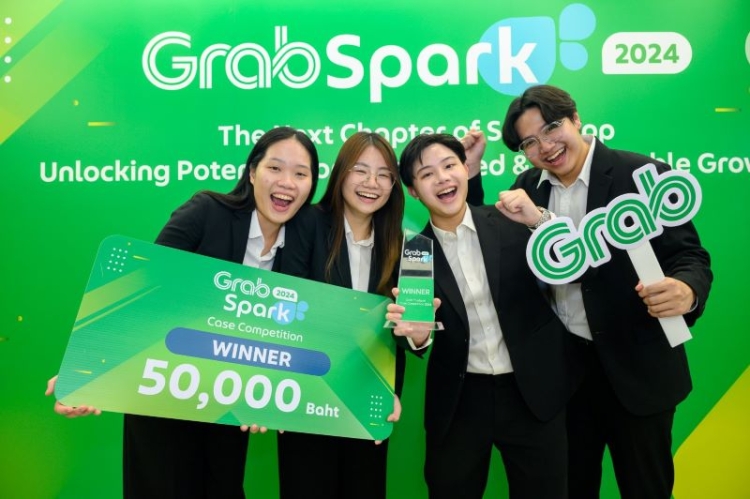 นิสิตจุฬาฯ คว้าแชมป์การประกวดแผนธุรกิจ “GrabSpark 2024”