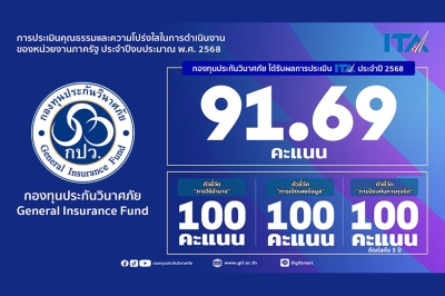 กปว. ตอกย้ำมาตรฐานโปร่งใส คว้า ITA ด้านป้องกันการทุจริตเต็ม 100 คะแนน 3 ปีซ้อน
