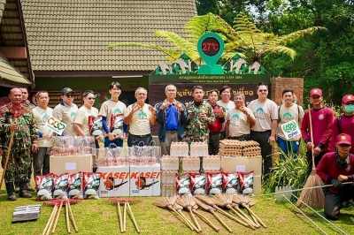 แอ่วดอยทั้งที ทำดีได้ด้วย.. ซีพีเอฟ พาขึ้นเหนือ ชวนทำแนวกันไฟ บ้านขุนช่างเคี่ยน จ.เชียงใหม่