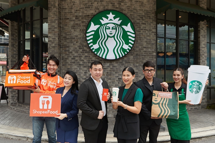 สตาร์บัคส์ ประเทศไทย ร่วมกับ ShopeeFood เปิดตัวบริการเดลิเวอรีผ่านแอปพลิเคชันช้อปปี้