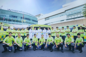 จากพลังแห่งการให้ ผ่านมูลนิธิรามาธิบดีฯ สู่การจัดตั้งศูนย์อุบัติเหตุและเวชศาสตร์ฉุกเฉิน  รพ.รามาธิบดี ภายใต้หัวใจของการทำงาน " ทกุวินาทีคือชีวิต"