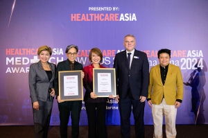 บำรุงราษฎร์ คว้า 2 รางวัลใหญ่ Hospital of the Year และ CEO of the Year ในงาน Healthcare Asia Awards 2024