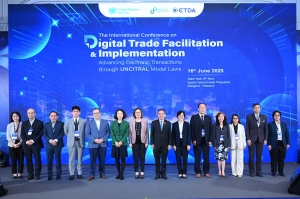 ไทยเดินหน้าพลิกโฉมกฎหมายดิจิทัลดันธุรกรรมอิเล็กทรอนิกส์ สู่มาตรฐานสากลภายใต้กฎหมาย “UNCITRAL” เสริมแกร่งการค้าไร้พรมแดน