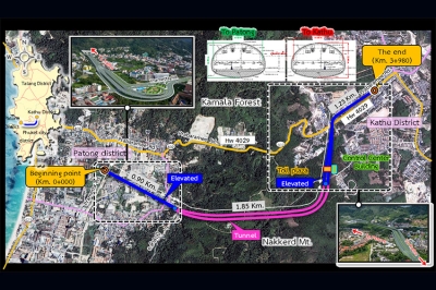 ครม. เห็นชอบให้ กทพ. ปรับรูปแบบลงทุนโครงการทางพิเศษจังหวัดภูเก็ต ระยะที่ 1 ช่วงกะทู้–ป่าตอง