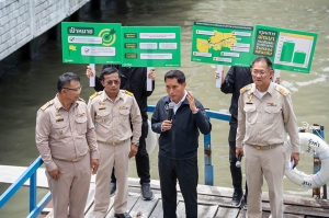 “เดินได้ ปั่นดี เชื่อมเมืองครบวงจร” กทม. ลุยพัฒนาทางเท้า-ทางจักรยานเลียบแสนแสบ ระยะทาง 47.5 กิโลเมตร จากพระนครถึงหนองจอก ส่งเสริมคนกรุงเทพฯ เดิน-ปั่น เชื่อมระบบขนส่งสาธารณะแบบไร้รอยต่อ เรือ รถเมล์ รถไฟฟ้า