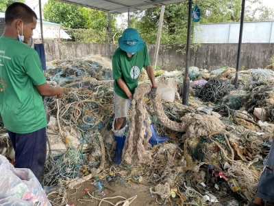 บลู โอเชียน พลาสติก รีไซคลิ่ง ผนึกกำลังชุมชนบนเกาะสมุย  สู้ปัญหาขยะพลาสติกในทะเล