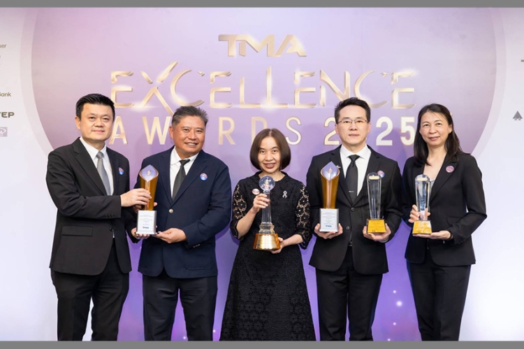 กสิกรไทย คว้า 4 รางวัล จากงาน TMA Excellence Awards 2025