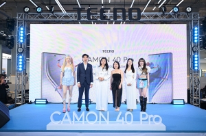 TECNO CAMON 40 Pro สมาร์ทโฟนสุดคุ้มเพียง 6,999 บาท! พร้อมฟีเจอร์ FlashSnap เซนเซอร์กล้องหลัก Sony
