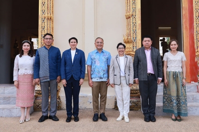 กรุงไทย–แอกซ่า ประกันชีวิต ร่วมพิธีถวายผ้าป่าสามัคคี จัดโดยสำนักงานคปภ. เพื่อบูรณปฏิสังขรณ์พระอุโบสถ วัดธรรมนิมิต จ.สมุทรสงคราม