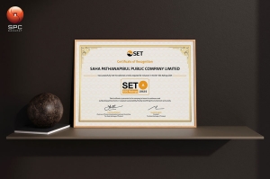 &ldquo;สหพัฒนพิบูล&rdquo; ได้รับการจัดอันดับ SET ESG Ratings ปี 2568 ตอกย้ำการดำเนินธุรกิจอย่างยั่งยืนตามมาตรฐานตลาดทุนไทย