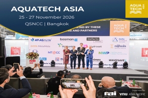 วีเอ็นยูฯ เปิดตัว “Aquatech Asia” พร้อมนำเสนอศูนย์กลางเทคโนโลยีน้ำแห่งใหม่ของภูมิภาคเอเชีย
