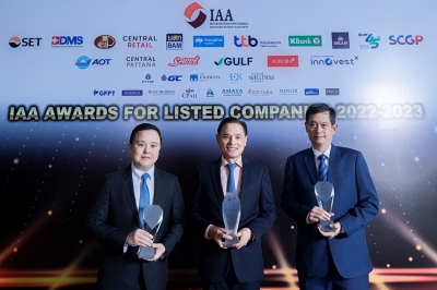 SCGP คว้า 3 รางวัลคุณภาพ IAA Awards for Listed Companies 2022