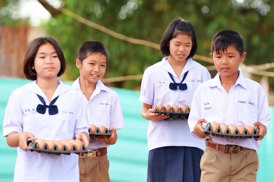 “โครงการเลี้ยงไก่ไข่เพื่ออาหารกลางวันนักเรียน” ก้าวสู่ปีที่ 35  ซีพีเอฟ มุ่งถ่ายทอดเทคโนโลยี สร้างความมั่นคงทางอาหารให้เยาวชน