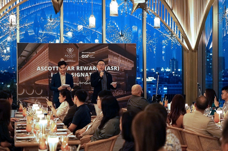 แอสคอทท์จัดงาน Ascott Star Rewards (ASR) Local Signature Event ครั้งแรกในกรุงเทพฯ เพื่อแสดงความขอบคุณแก่สมาชิกในประเทศไทย