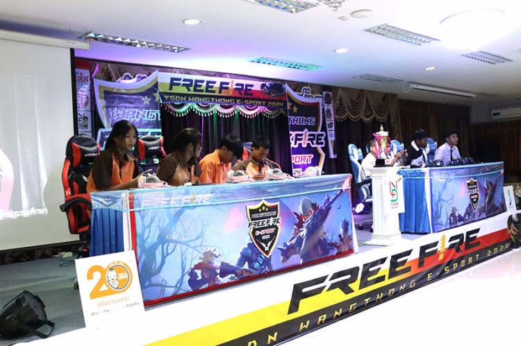 สสส.-สคล. จัดพื้นที่สร้างสรรค์ “YSDN วังทอง FREE FIRE E-sport 2024” ดันกีฬา E-sport หนุนเยาวชนไทย ห่างไกลปัจจัยเสี่ยง